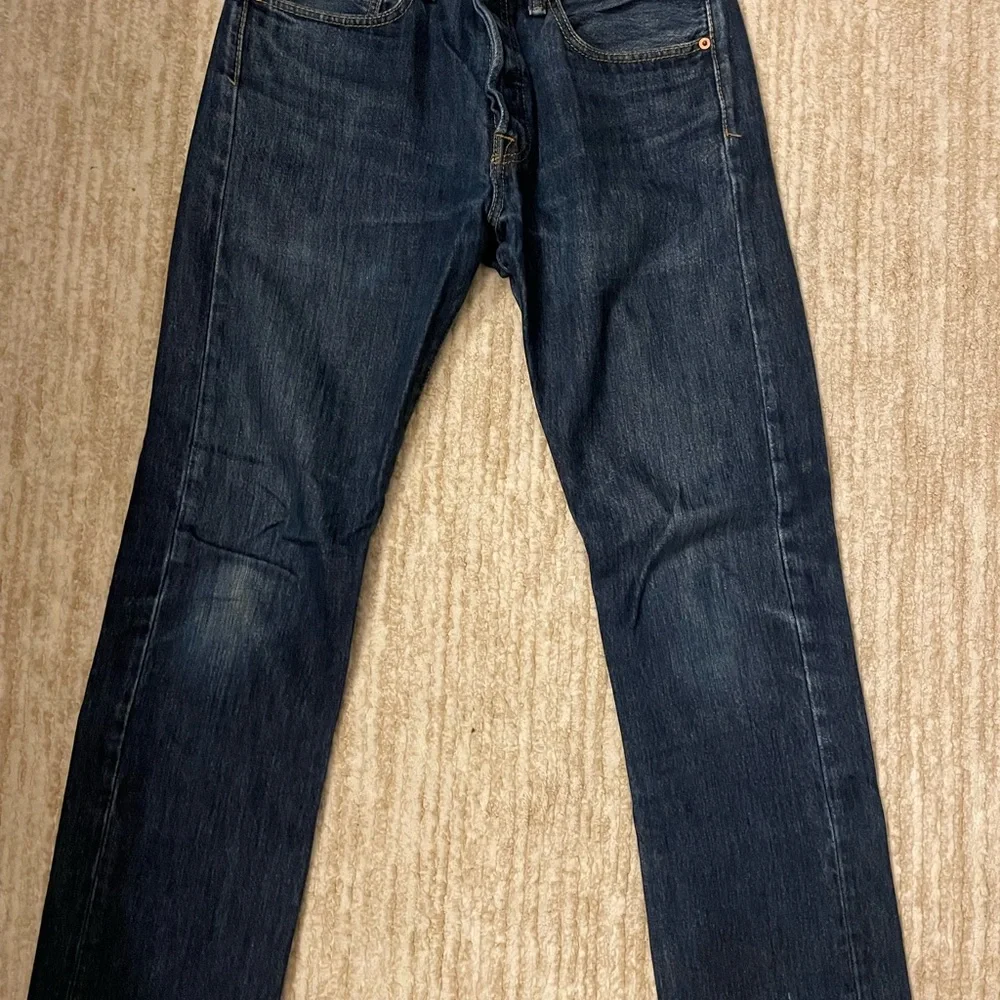 Levi's Blue Straight Jeans - Picture 1 of 2